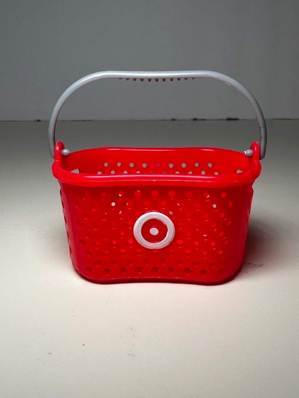 Miniature Target Shopping Basket Barbie Dollhouse Accessory Mini Play Pretend